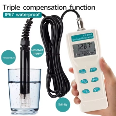 AZ8403 Dissolved Oxygen Device Dissolved Oxygen Meter DO Meter with Memory Measuring Range 0~199.9 (in %)