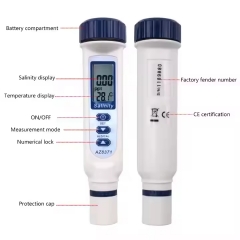 AZ8371 Pen Type Display Salinometer/electronic Salinometer Measurable Seawater Salinity Detector Pen Type Design AZ-8371