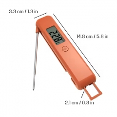 PT35 Digital Meat Thermometer Instant Read with Long Probe Digital Food Cooking Thermometer for Grilling BBQ