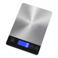 DH-A10 Custom OEM Electronic Digital Weight Kitchen Scales 15 kg Stainless Steel 10kg 5kg Cooking Food Scale for Baking