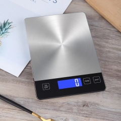 DH-A10 Custom OEM Electronic Digital Weight Kitchen Scales 15 kg Stainless Steel 10kg 5kg Cooking Food Scale for Baking
