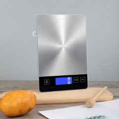 DH-A10 Custom OEM Electronic Digital Weight Kitchen Scales 15 kg Stainless Steel 10kg 5kg Cooking Food Scale for Baking