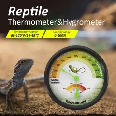 X30LK3100 Reptile Thermometer Hygrometer 2-in-1 Temperature Humidity Gauge for Terrarium Vivarium Tank