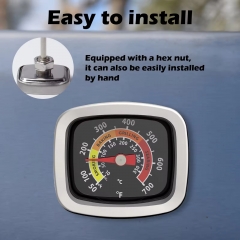 B-19 Mini Grill Thermometer, Monitor Smoker's Internal Temperature, BBQ Thermometer for Outdoor Cooking Grill, Fits for Smoking