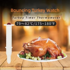 B-15 Bouncing Turkey Thermometer, Kitchen Roasted Chicken, Household Food Thermometer, Turkey Needle Timer