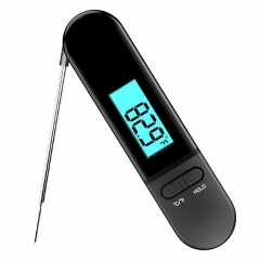 THE85196969 Bbq Digital Thermometer for Grilling Oil Cooking Steel Probe Food Thermometer Meat Thermometer