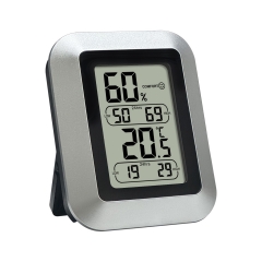 H314H Wholesale Custom Indoor Desktop Digital Electronic Thermometer Hygrometer Plastic Records Max Min Temperature Humidity Meter
