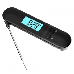 THE85196969 Bbq Digital Thermometer for Grilling Oil Cooking Steel Probe Food Thermometer Meat Thermometer