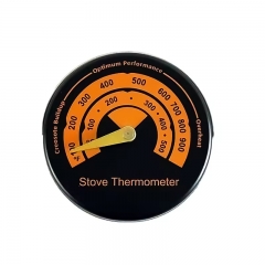 KT-THM High Temperature Oven and Fireplace Stove Thermometer Customizable OEM Wood Magnet Kitchen & Fireplace Tool Set