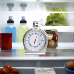 Z-18 Silver Large Dial Refrigerator Freezer Fridge Thermometers for Cold Storage