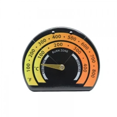 THM3466410 Magnet Surface Dial Thermometer for Wood Burning Stoves Fireplaces Bimetal Temperature Measurement on Wood Burning Stovepipe