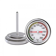  B-30 31mm Metal Fuel Tank Temperature Gauge Easy Read Household Thermometer for Fuel Tanks OEM Customizable