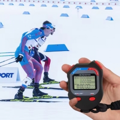 PC100D EMAF Professional 100 Laps Memories Digital Sport Stopwatch Count Down Timer Waterproof Boxing Gym coach 0.001s Timer Stopwatch