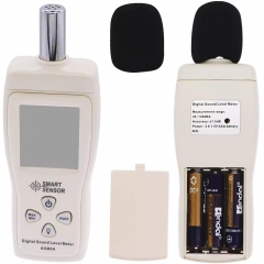 AS804 Smart Sensor Digital Sound Noise Meter 30-130dB Noise Sound Level Meter