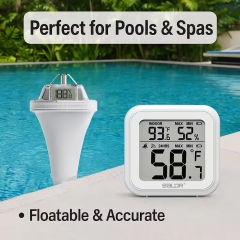 THE11485161 Wholesale Digital Pool Thermometer - Accurate Swimming Water Temperature Sensor for Consumer Electronics