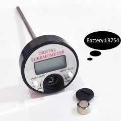 E3CN0629 Stainless Steel Digital Probe Meat Thermometer for BBQ Durable Plastic Material for Temperature Measurement