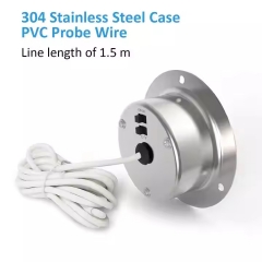 E2AK1083K02 Digital Solar Thermometer with Probe -50~200℃ for Fridge Freezer Cold Storage, Waterproof Design