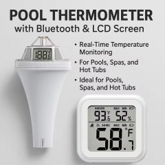 THE11485161 Wholesale Digital Pool Thermometer - Accurate Swimming Water Temperature Sensor for Consumer Electronics