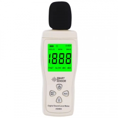 AS804 Smart Sensor Digital Sound Noise Meter 30-130dB Noise Sound Level Meter