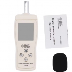 AS804 Smart Sensor Digital Sound Noise Meter 30-130dB Noise Sound Level Meter