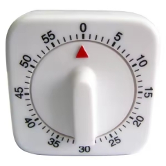 ZS-T318 Cheapest Quality square Count Down Timer Promotional Kitchen Mechanical Timer