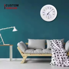 X-42 26.7cm Dial Hanging Indoor/Outdoor Plastic Hygrometer Household Thermometer for Temperature Measurement