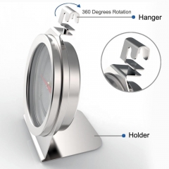 Z-18 Silver Large Dial Refrigerator Freezer Fridge Thermometers for Cold Storage