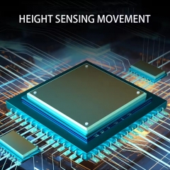 THH11734765 Comfortable Smile Hygrometer for Home Baby Room Office Large LCD Digital Display Round Bracket with Cute Plastic Face