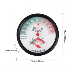 X30LK3982 High Precision Mini Crawler Pet Digital Thermometer Durable Plastic Design No Batteries Required