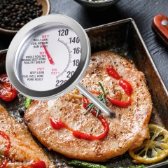 T683 High Quality Household Kitchen BBQ Gas Grill Temperature Indicator Meat Thermometer Oven