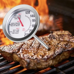 T683 High Quality Household Kitchen BBQ Gas Grill Temperature Indicator Meat Thermometer Oven