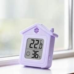 YH251025 56mm high Mini Temperature and Humidity Monitor