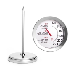 T683 High Quality Household Kitchen BBQ Gas Grill Temperature Indicator Meat Thermometer Oven
