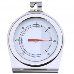 KT-Z-18 Silver Large Dial Refrigerator Freezer Fridge Thermometers for Cold Storage