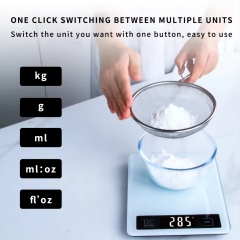 SK-2339 5kg/1g Digital Kitchen Scale Multi-function Food Scale Touch Screen Electronic Kitchen Scale With Lcd Digital Display