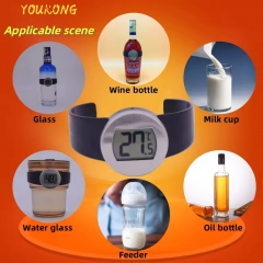 YK-111 Digital Red Wine Grape Bottle Thermometer Thermometers