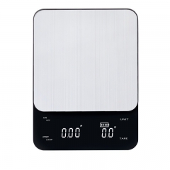 KL-39 Factory Bestseller Rectangle Stainless Steel Popular Digital Coffee Scale Electronic Kitchen Electric Food Kitchen Scale