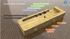 DT-NT5012 Single probe 2-sensor electronic frying thermometer Wireless Smart Meat Thermometer for Oven Grill Smoker Kitchen Rotisserie With Bluetooth