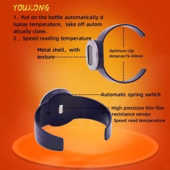 YK-111 Digital Red Wine Grape Bottle Thermometer Thermometers