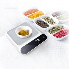 YH-5262 5kg/0.1g New Electronic Multifunction Kitchen Scale Balance Unique Digital High Precision Weighting Accuracy Surface Food Scale