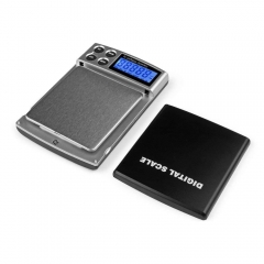 DS06 1000g 0.001g Precision Mini Digital Pocket Jewelry Scale Stainless Steel Electronic with 0.01g Accuracy and LCD Display