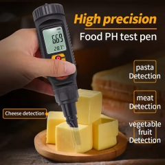 PH-082 Waterproof Food Ph Detection Pen Food Dough Grade Tester Penetration Type Soil Ph Meter
