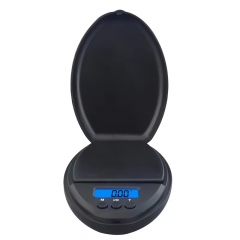 YH-FT001 100g/200gx0.01g Foldable Small Digital Pocket Jewelry Scale Electronic Polygon Weighing Diamond Scale Household Mini Karat Scale
