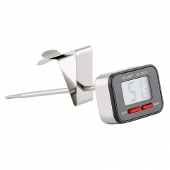 DTP10 Digital Instant Read Stainless Steel Probe Thermometer Milk Coffee Thermometer Food Grill Meat Thermometer Kitchen Accessories