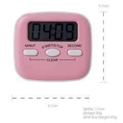 BR-583 Timer Laboratory Digital Kitchen Stopwatch Countup Countdown Alarm Magnetic Stand Cooking Timer