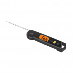 DTP18-Black LCD Backlight Digital Instant Read Meat Thermometer Waterproof Kitchen Food Cooking Thermometer