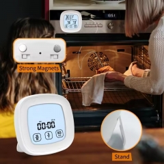 DTW02 Multifunctional Digital Build in BBQ Thermometer With Timer and Long Stainless Steel Probe