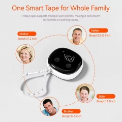 ER307UWB Fitness Weight Loss Companion Records Data Changes With App Smart Tape Measure