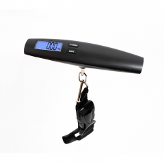 DY-147New Portable 50kg Digital Luggage Scale High Quality Pocket Travel Size LCD Display Battery Measuring Weight Made Plastic Metal