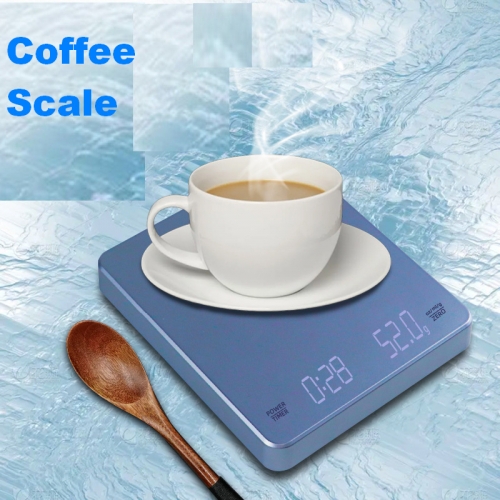 NS-CF7 Mini Intelligent Digital Coffee Quantitative Scale Rechargeable USB C With Automatic Timing Function Coffee Scale